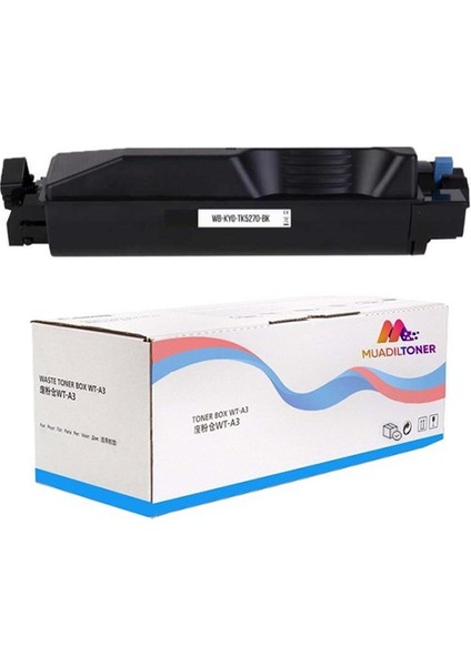 Kyocera Ecosys M6630CIDN TK-5270 Siyah Muadil Toner
