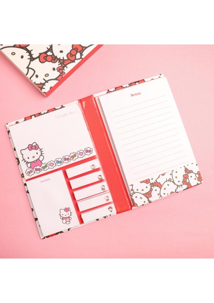 Piraye Gift  Hello Kitty Tasarımlı Notluk Planner 1ADET