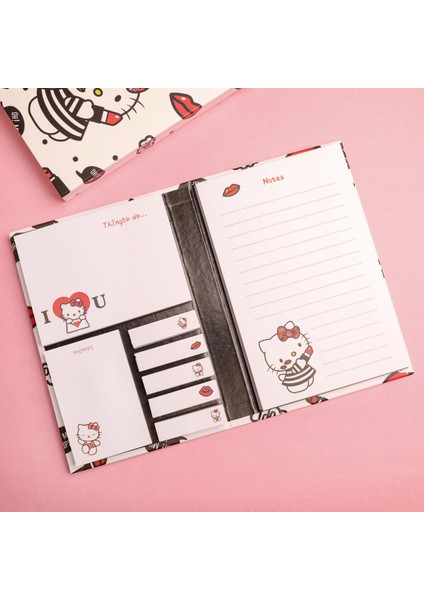 Piraye Gift  Hello Kitty Tasarımlı Notluk Planner 1ADET