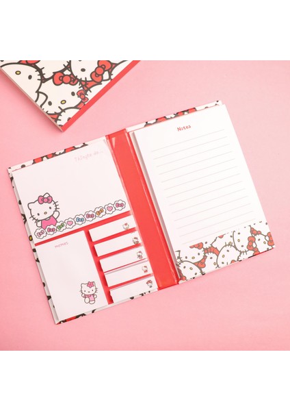 Hello Kitty Tasarımlı Notluk Planner 1ADET modelleri