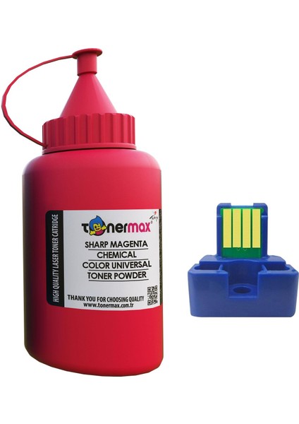 Sharp MX-60GT Toner Tozu ve Çip - Kırmızı / MX-3050/3550/4050/5050