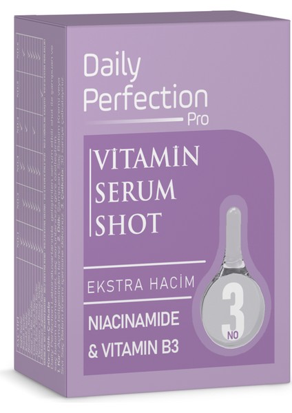 Vitamin Serum Shot No:3 Ekstra Hacim 2 x 6 ml