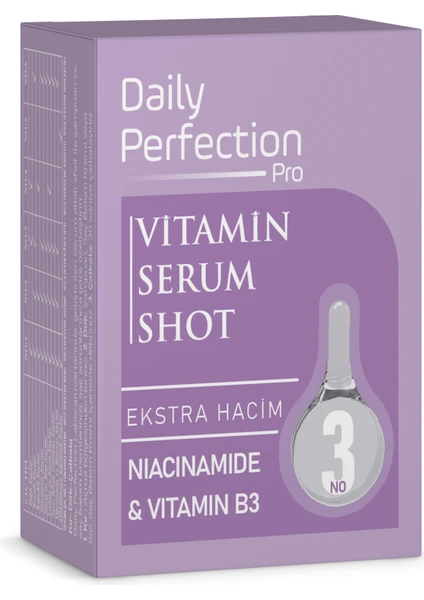 Daily Perfection Pro  Vitamin Serum Shot No:3 Ekstra Hacim 2 x 6 ml