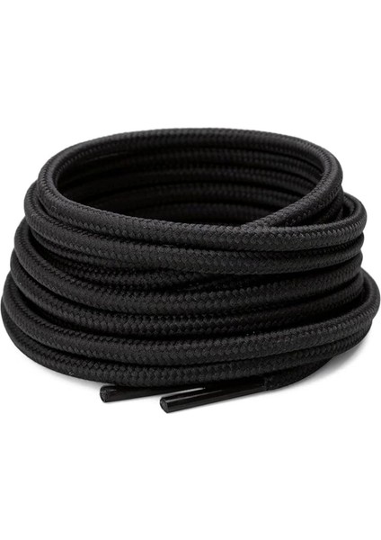120 cm Extra Sağlam Yuvarlak, Fitilli Bağcık, Bot Bağcığı, (Siyah, Koyu Kahve, Bej, Koyukahve+Sarı)