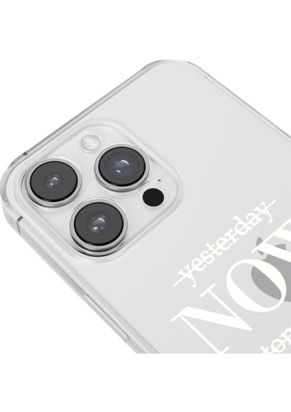 iPhone 13 Pro Max Now Tasarımlı Şeffaf Silikon Telefon Kılıfı modelleri