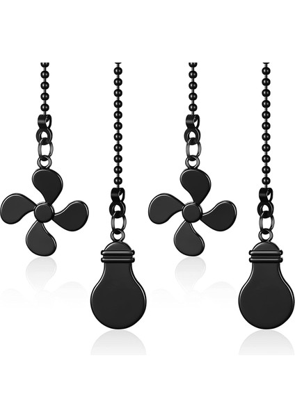 Tavan Vantilatörü Çekme Zinciri Fan Uzatma Zinciri Fan Zinciri Çeker Dekoratif 12 Inç Tavan Vantilatörü Zincir Genişletici Süs C (Yurt Dışından)