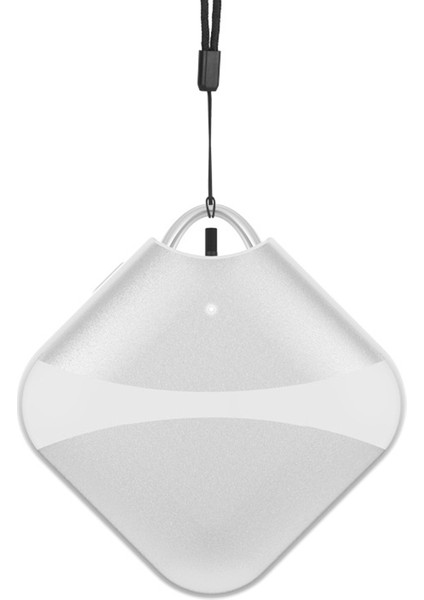 Hava Temizleme Cihazı Moda Kişisel Giyilebilir Mini Taşınabilir Asılı Boyun Araba Hava Çıkış Klipsi 5000 W Negatif Iyon Arıtma Beyaz (Yurt Dışından)