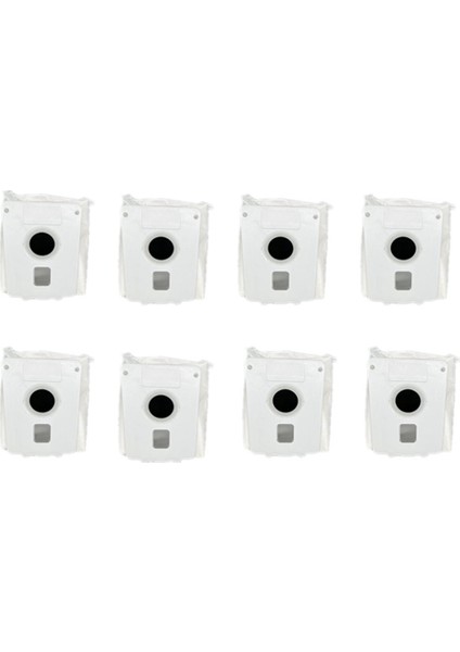 8 Adet Lg A939KBGS/A937KGMS Toz Torbası Yedek Parça Robotlu Süpürge Kirli Çanta Yedek Aksesuarlar (Yurt Dışından)