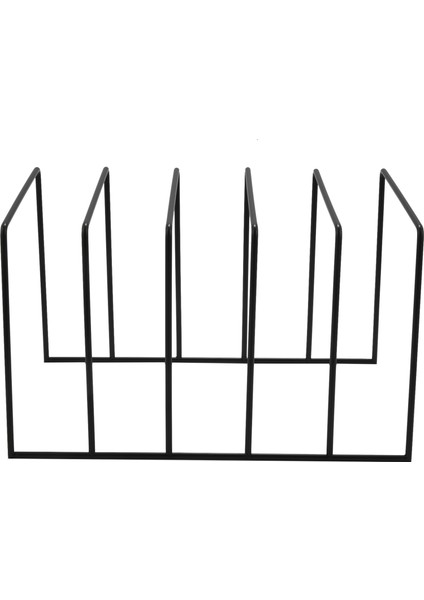 Metal Vinil Plak Sergileme Rafı Döner Tabla Depolama Rafı Sergi Standı Tutucu B (Yurt Dışından)