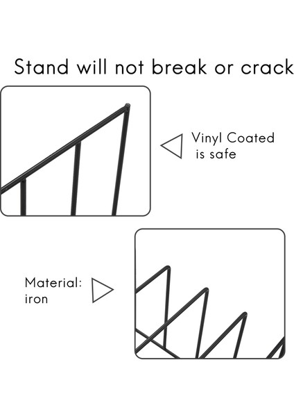 Metal Vinil Plak Sergileme Rafı Döner Tabla Depolama Rafı Sergi Standı Tutucu B (Yurt Dışından) indirimleri