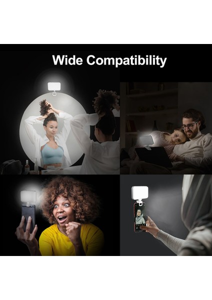 LED Fotoğraf Dolgu Işığı Dizüstü Dolgu Işığı Cep Telefonu Selfie Işığı Tablet Bilgisayar Dolgu Işığı Canlı Video Işığı (Yurt Dışından) fırsatları