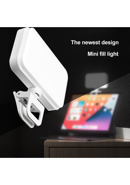 LED Fotoğraf Dolgu Işığı Dizüstü Dolgu Işığı Cep Telefonu Selfie Işığı Tablet Bilgisayar Dolgu Işığı Canlı Video Işığı (Yurt Dışından) indirimleri