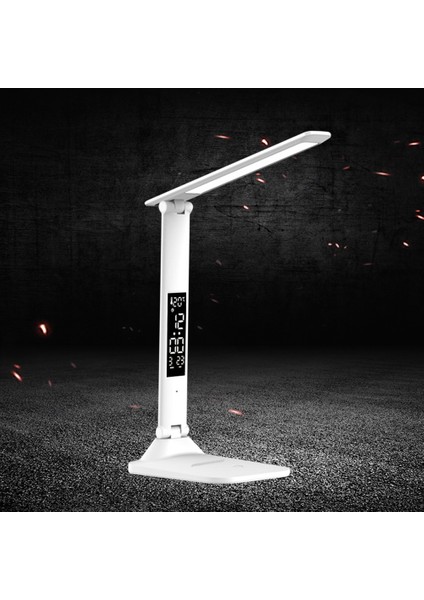 30LED Kişilik Kare Masa Aydınlatma Lambası Basit Okuma Masa Lambası 2000 Mah Şarj Edilebilir Başucu Lambası Çalışma Çalışması Için (Yurt Dışından) indirimleri