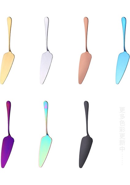 Gül Altın 304 Gıda Sınıfı Paslanmaz Çelik Üçgen Premium Kek Kürek Pasta Tatlı Bıçağı Pizza Peyniri (Yurt Dışından) fiyatları