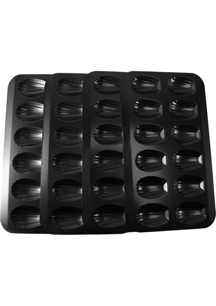 Yapışmaz Madeleine Tencere, Pişirme Kalıbı 12 Kabuklu Kek Pişirme Tepsisi Çikolata Yapışmaz Fırın Tepsisi, Fırında Pişirmek Için Kullanılır Siyah (Yurt Dışından)