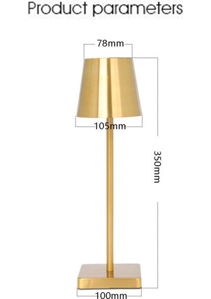 Retro Masa Lambası Oturma Odası Başucu Lambası Restoran Bar Açık Masa Lambası USB Şarj Edilebilir Masa Lambası Siyah (Yurt Dışından)