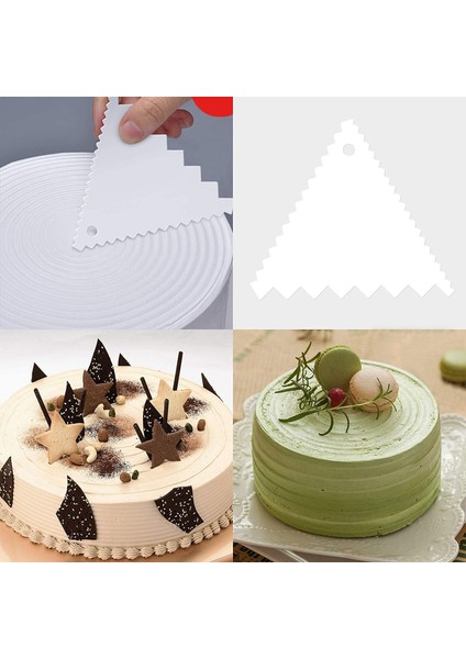 7 Adet Hamur Kek, Plastik Krema Kek Pürüzsüz, Pişirme Için Hamur ve Tezgah, Ekmek Araçları (Yurt Dışından) fırsatları