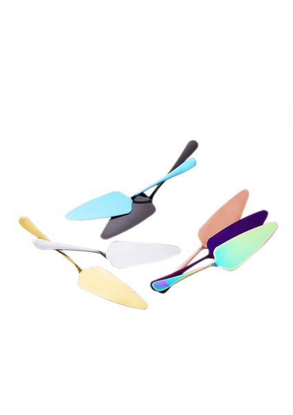 Gül Altın 304 Gıda Sınıfı Paslanmaz Çelik Üçgen Premium Kek Kürek Pasta Tatlı Bıçağı Pizza Peyniri (Yurt Dışından) indirimleri