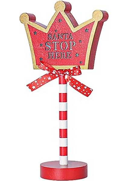 Noel LED Işık Dikey Işaretler Noel Lambası Için LED Işık ile Masa Burcu Dur Süsleme Noel Masaüstü Işık D (Yurt Dışından)