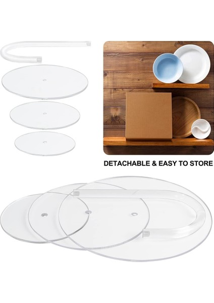 2 Katmanlı Cupcake Ekran Standı Yuvarlak Akrilik Kek Rafı Dıy Şeker Tatlı Kulesi Rafı Düğün Parti Kek Dekorasyon Aracı (Yurt Dışından) modelleri