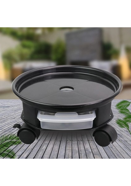 Yuvarlak Saksı Tepsileri Çıkarılabilir Evrensel Alt Tekerlek Temel Bitki Saksı Tabanı Depolama Çekmecesi-A (Yurt Dışından) fiyatları