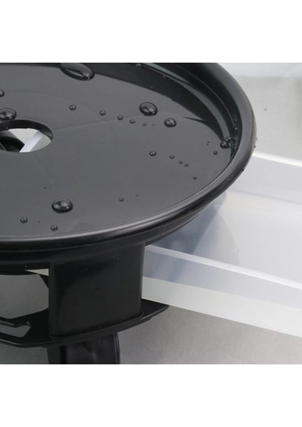 Yuvarlak Saksı Tepsileri Çıkarılabilir Evrensel Alt Tekerlek Temel Bitki Saksı Tabanı Depolama Çekmecesi-A (Yurt Dışından) indirimleri