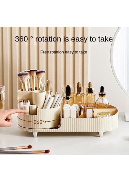 Masaüstü Saklama Kutusu Bayanlar Kozmetik Saklama Kutusu Makyaj Fırça Tutucu Göz Farı Paleti Cilt Bakımı Saklama Kutusu (Yurt Dışından) fırsatları