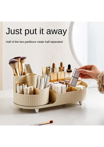 Masaüstü Saklama Kutusu Bayanlar Kozmetik Saklama Kutusu Makyaj Fırça Tutucu Göz Farı Paleti Cilt Bakımı Saklama Kutusu (Yurt Dışından) indirimleri