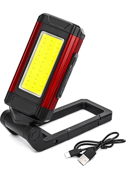 Ev Elektrik Kesintileri ve Acil Durumlar Için Şarj Edilebilir Çalışma Işığı Manyetik Su Geçirmez Çalışma Feneri (Yurt Dışından)