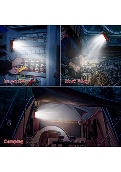 Ev Elektrik Kesintileri ve Acil Durumlar Için Şarj Edilebilir Çalışma Işığı Manyetik Su Geçirmez Çalışma Feneri (Yurt Dışından) modelleri