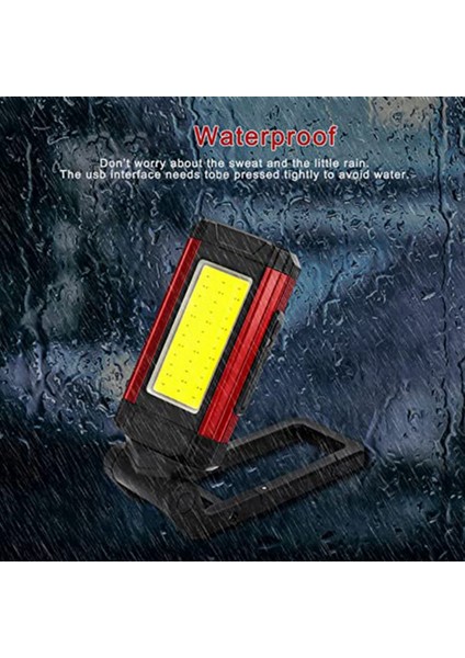 Ev Elektrik Kesintileri ve Acil Durumlar Için Şarj Edilebilir Çalışma Işığı Manyetik Su Geçirmez Çalışma Feneri (Yurt Dışından) fırsatları