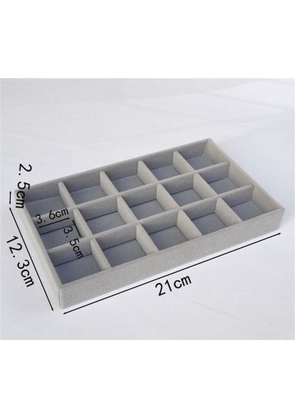 Üç Çizim Çok Çerçeve Akrilik Flanel Saklama Kutusu Takı Kolye Bitirme Kutusu Küpe Yüzük Ekran Standı Tepsisi (Yurt Dışından) fiyatları