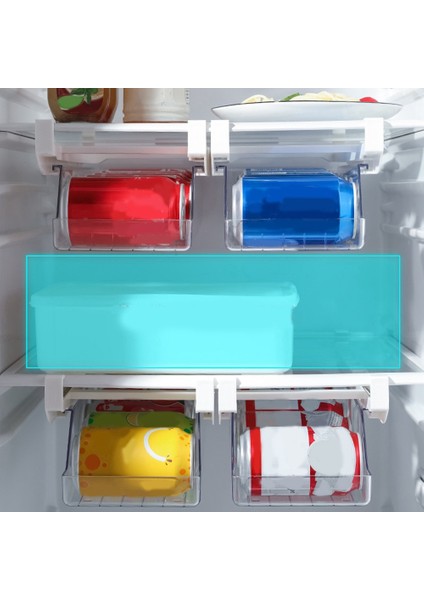 Buzdolabı Asma Içecek Saklama Kutusu Soda Kutuları Bira Yumurta Meyve Depolama Sepeti Mutfak Aksesuarları (Yurt Dışından) fırsatları