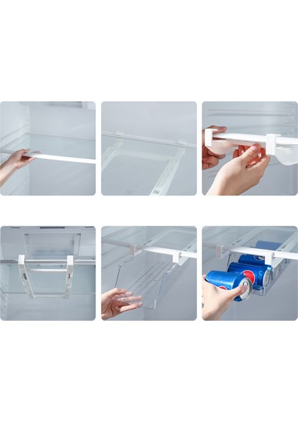 Buzdolabı Asma Içecek Saklama Kutusu Soda Kutuları Bira Yumurta Meyve Depolama Sepeti Mutfak Aksesuarları (Yurt Dışından) indirimleri