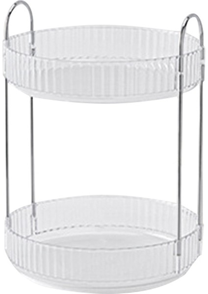 Vanity Için Dönen Makyaj Depolama Cilt Bakımı Raf Parfüm Tutucular Kozmetik Dresser Organizatör Tezgah Iplik 360 C (Yurt Dışından)