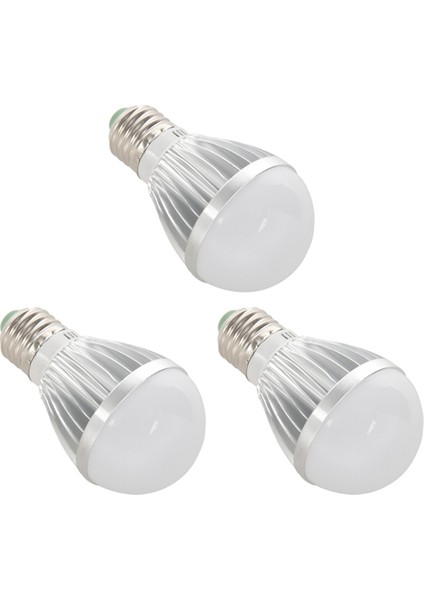 3x E27 5W 12V Yüksek Güçlü Beyaz Ampul (Yurt Dışından)