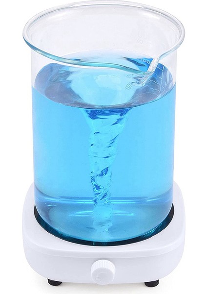 3x Manyetik Karıştırıcı Mini Laboratuvar Karıştırıcı Taşınabilir Karıştırıcı Plakası Karıştırma Çubuğu ile 2l 4000RPM Laboratuvar Için Ab Tak (Yurt Dışından)