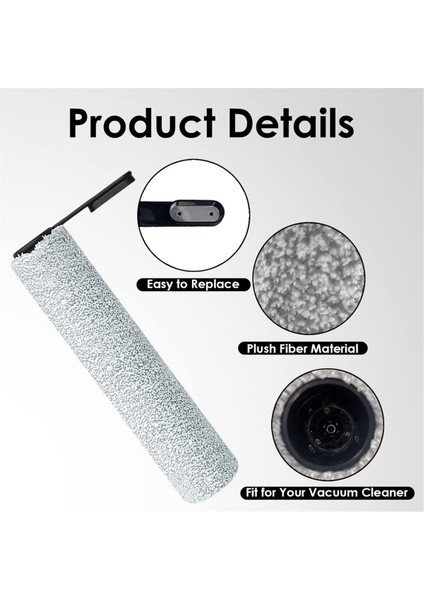 Floor One Için S6/S6PRO Akülü Islak Kuru Zemin Yıkama Makinesi Elektrikli Süpürge Yedek Hepa Filtreleri ve Fırça Rulo Seti (Yurt Dışından) indirimleri