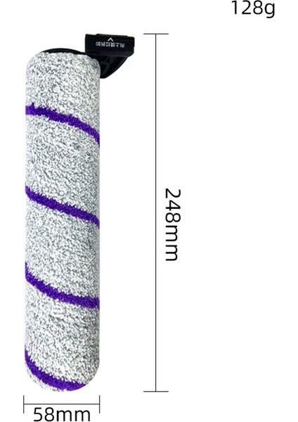 Zemin Scrubber S1 Ev Dezenfektan Kenar Kendini Temizleme ve Sürükleme Entegre Makine Için 1pcs Rulo Fırça (Yurt Dışından) fiyatları