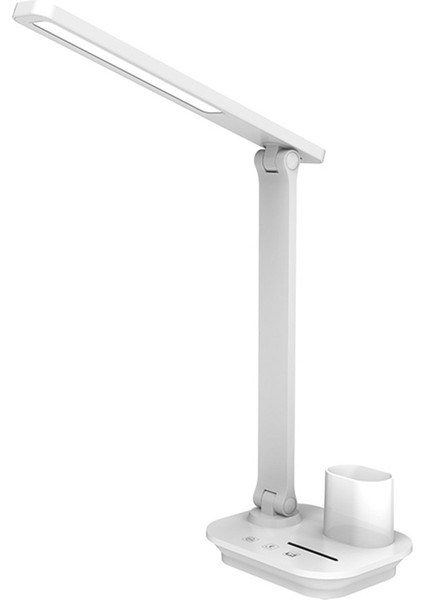 LED Masa Lambası Kademesiz Kısılabilir Dokunmatik Katlanabilir Masa Lambası Başucu Okuma Göz Koruması Gece Lambası Kalemlik ile (Yurt Dışından)