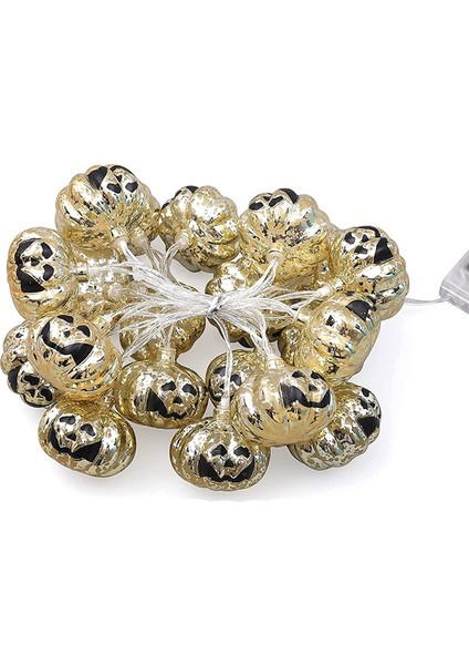 Cadılar Bayramı Işıkları, 20 LED Kabak Dize Işıklar 9.8 Feet Cadılar Bayramı Dekoru, 2 Mod Sabit ve Titreyen Işıklar Cadılar Bayramı (Yurt Dışından)