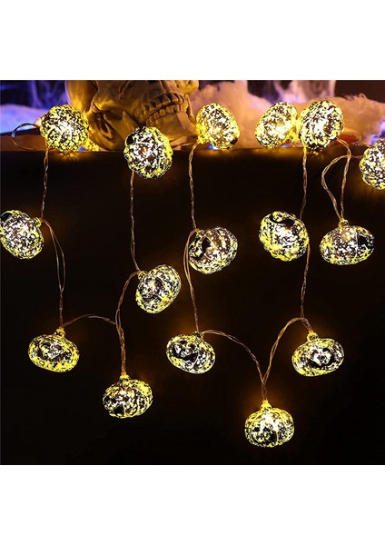 Cadılar Bayramı Işıkları, 20 LED Kabak Dize Işıklar 9.8 Feet Cadılar Bayramı Dekoru, 2 Mod Sabit ve Titreyen Işıklar Cadılar Bayramı (Yurt Dışından) modelleri