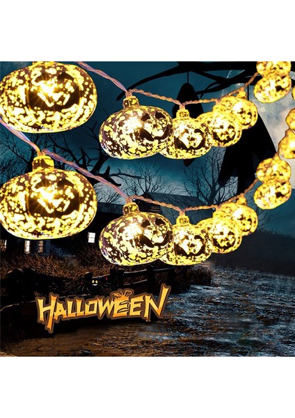 Cadılar Bayramı Işıkları, 20 LED Kabak Dize Işıklar 9.8 Feet Cadılar Bayramı Dekoru, 2 Mod Sabit ve Titreyen Işıklar Cadılar Bayramı (Yurt Dışından) fırsatları