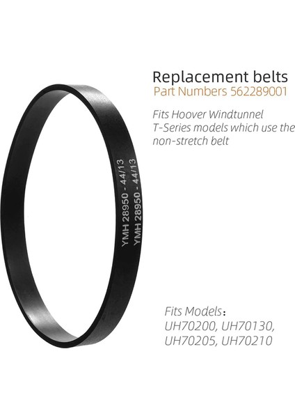UH70200,UH70130,UH70205,UH70210,UH71214,UH70900,UH70905 Için 4 Paket 562289001 Vakum Transmisyon Kayışlarının Değiştirilmesi (Yurt Dışından) fırsatları