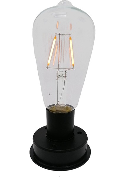 1 Adet Güneş LED Tungsten Filament Ampul Lamba 2800 K Otomatik Işık Sensörleri Çit Gece Işıkları Bahçe Lambası (7 Cm) (Yurt Dışından)