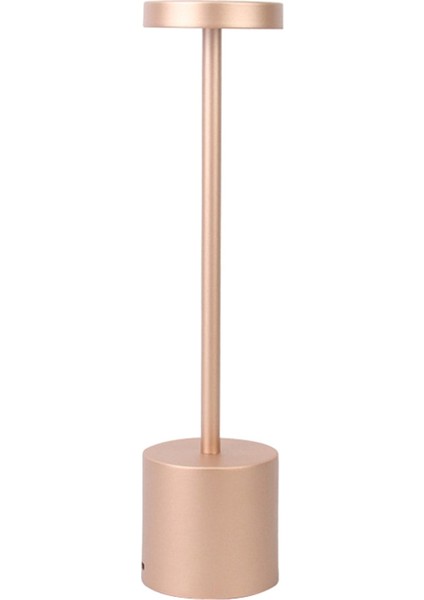 Iskandinav Masa Lambası LED Dokunmatik Masa Lambası Bar Otel Cafe Dekorasyon Masa Lambası USB Şarj Gece Lambası Gül-Altın (Yurt Dışından)