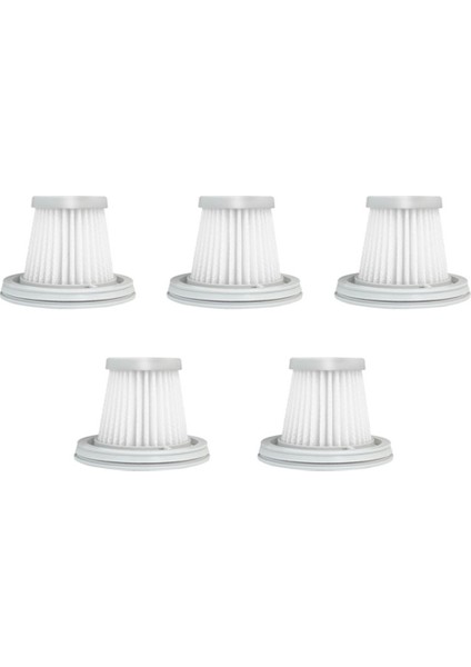 5 Adet Hepa Filtre Xıaomı Mıjıa Kullanışlı Elektrikli Süpürge Ev Araba Mini Kablosuz Yıkanabilir Filtre Yedek Parça (Yurt Dışından)