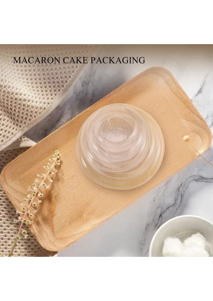 Yuvarlak 6 Katmanlı Macaron Kulesi Kek Standı Cupcake Macaroons Vitrin Rafı Tutucu Araçları Düğün Dekorasyon Paskalya Parti Malzemeleri (Yurt Dışından) fırsatları
