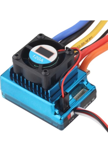 Rc Yarış Esc 120A Sensörü Büyük Akım Hız Kontrol Cihazı Rc Araba Aksesuarları Için 1/8 1/10 1/12 Araba Paletli Tekne Parçası (Yurt Dışından)