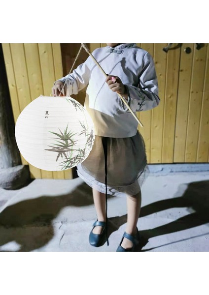 30CM Abajur Kağıt Fener Oryantal Tarzı Işık Dekorasyonu Çin, Bambu (Yurt Dışından) fiyatları